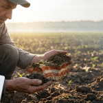 تأثیر گچ بر نگهداری رطوبت و بهره‌وری آب در خاک‌های رسی و شنی