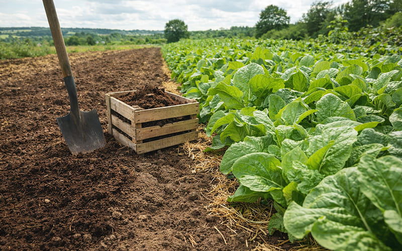گچ در کشاورزی ارگانیک: مزایا، محدودیت‌ها و تجربه عملی