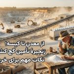 از معدن تا کیسه؛ زنجیرهٔ تأمین گچ کشاورزی و نکات مهم برای خرید عمده