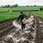 زمان‌بندی مصرف گچ کشاورزی بعد از بارندگی یا آبیاری