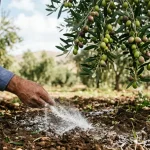 گچ کشاورزی برای باغات زیتون و کاهش آلترناریا و مشکلات میوه